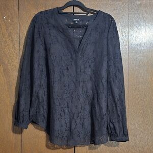 Harper Georgette Full Sleeve Lace Blouse